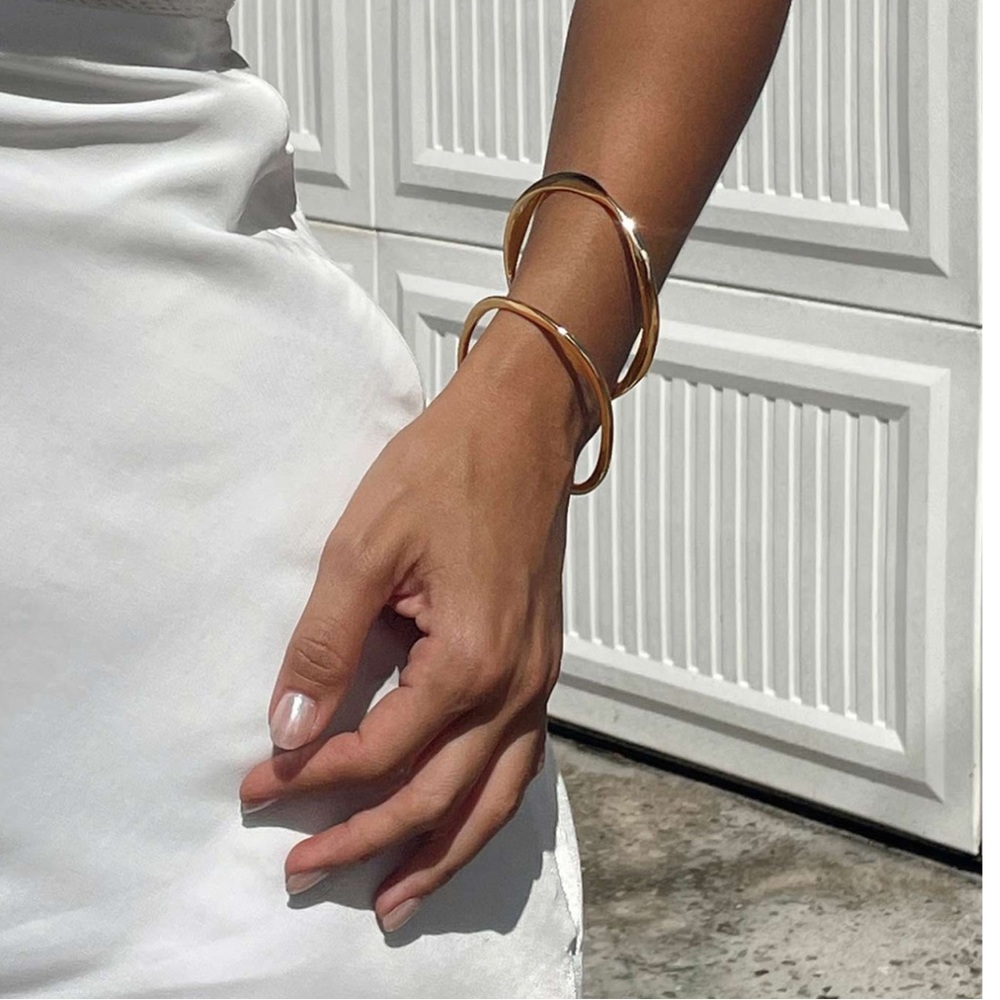 Gold bracelets
